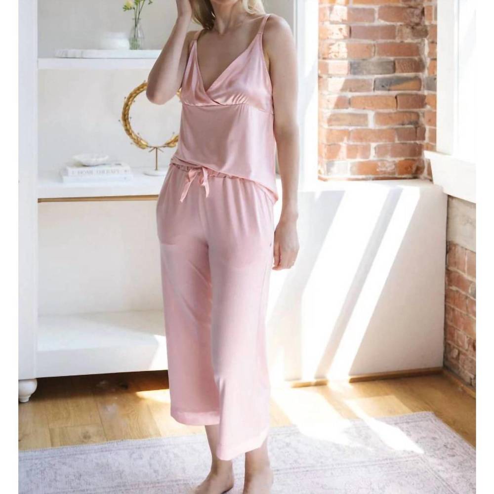 NEW MERSEA moon dancer pj pant in pink